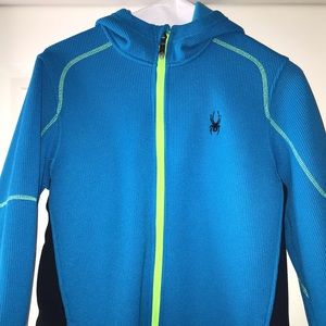 Boys Spyder Full Zip Hooded Sweatshirt